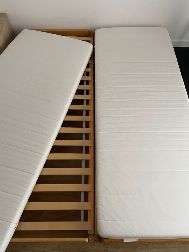 Pack 2 camas apilables