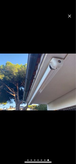 Toldo electricos con cofre