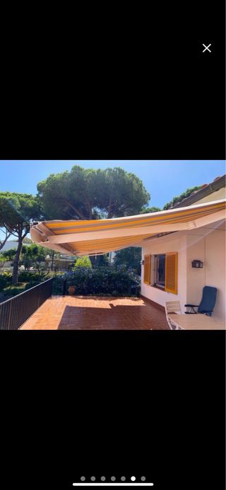 Toldo electricos con cofre