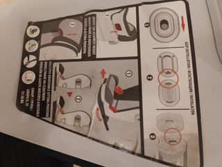 Silla coche bebé Jane Rebel Pro roja