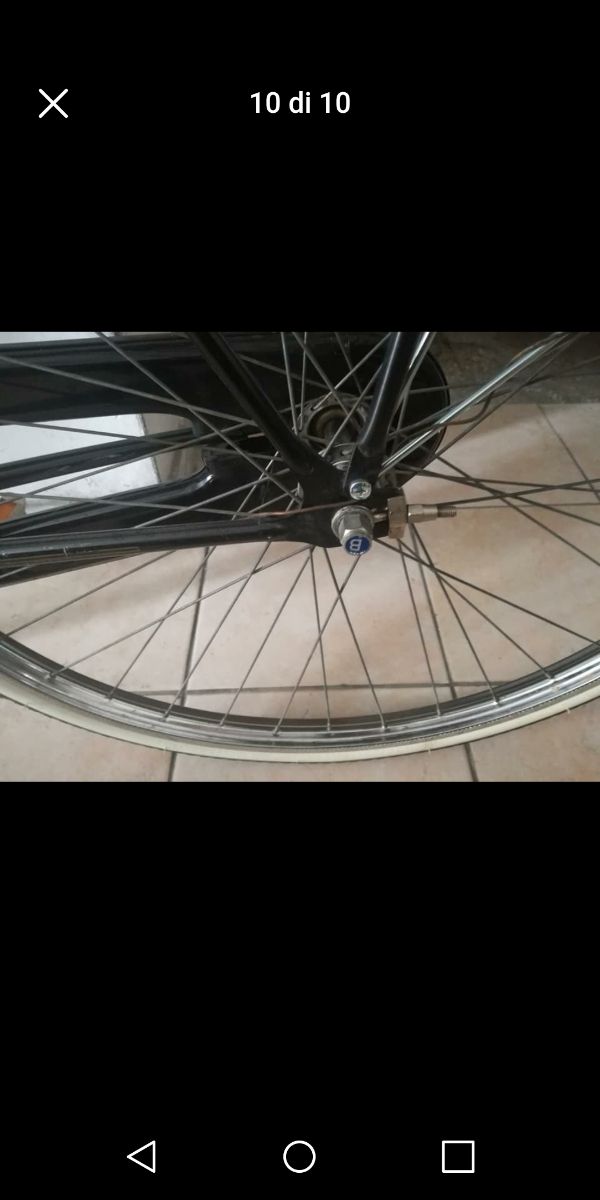 Bicicletta da uomo 28 con freni a b