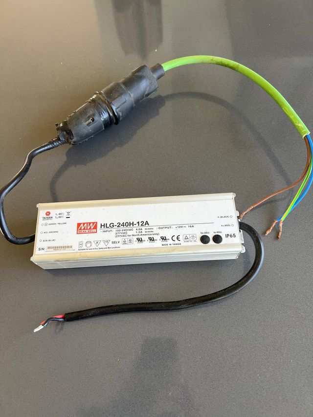 Transformador LED 12A 12V – IP65