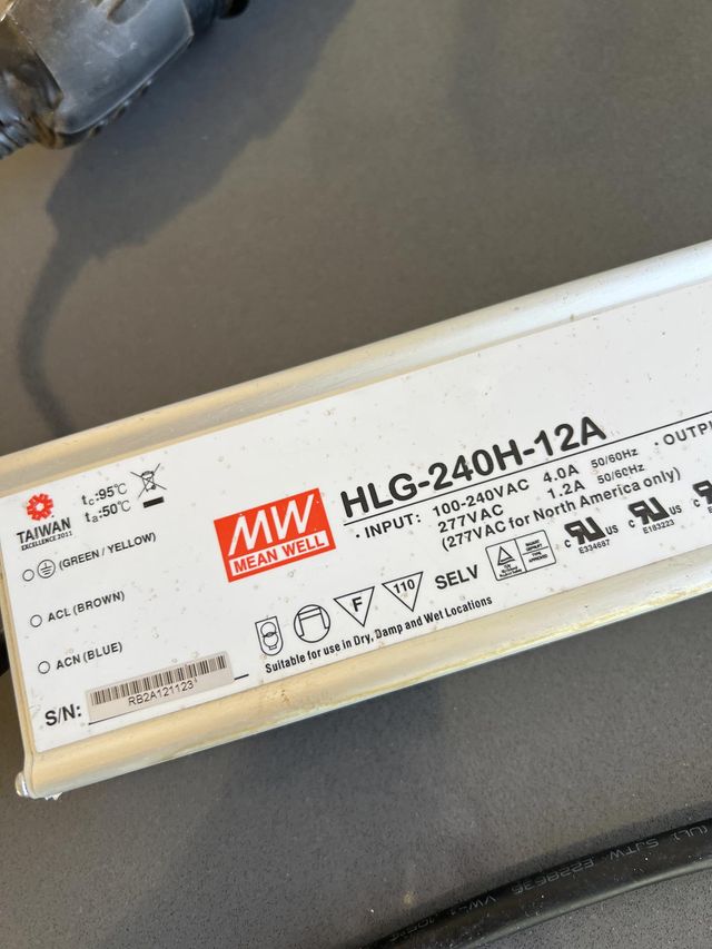 Transformador LED 12A 12V – IP65