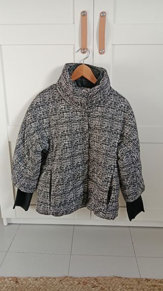 Anorak Negro y Blanco 