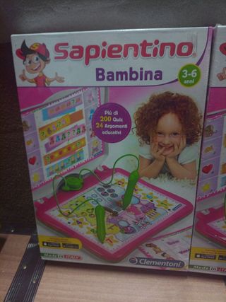2 Sapientino bambina 3-6 anni nuovi