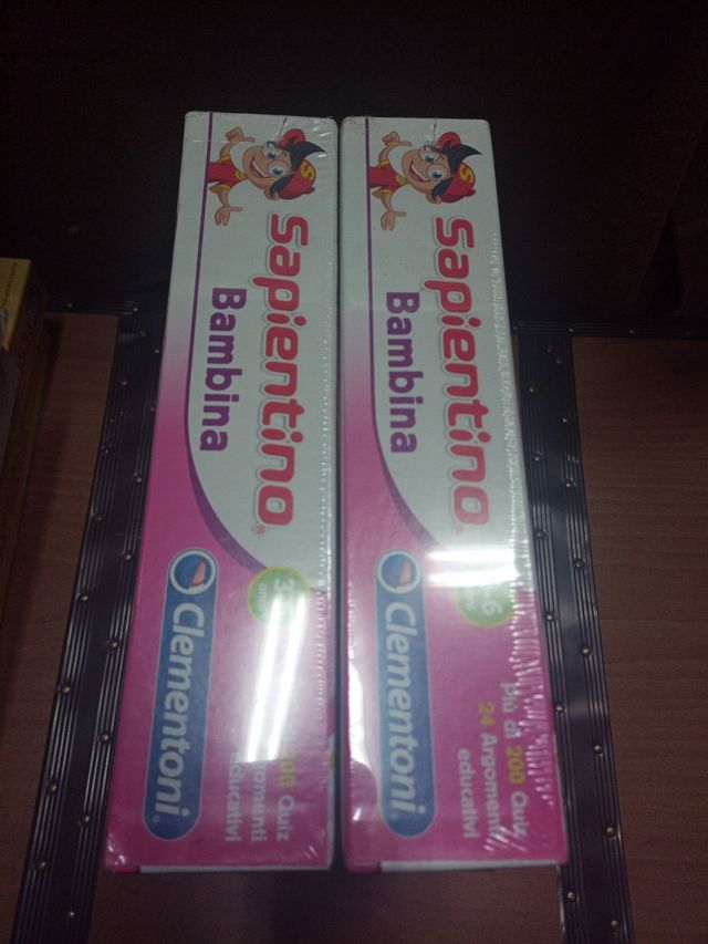 2 Sapientino bambina 3-6 anni nuovi