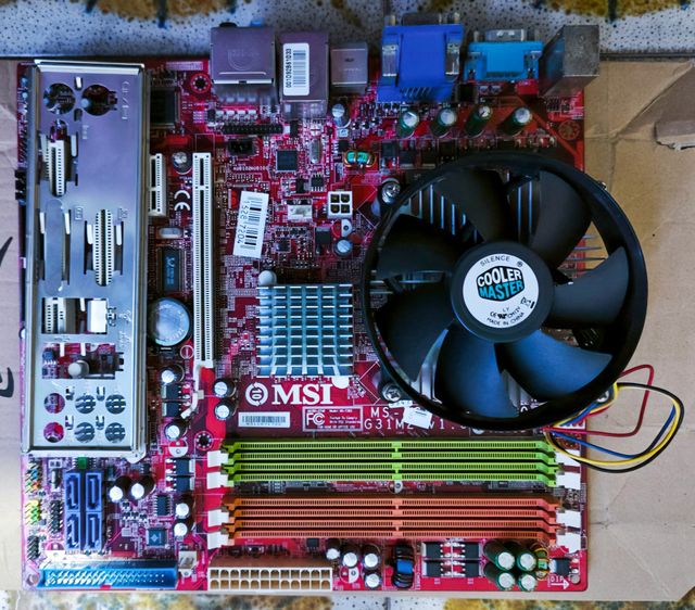 Scheda Madre MSI G31M2 V1 + Cpu Intel E2160