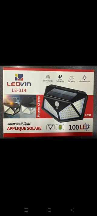 Applique solare per esterni 