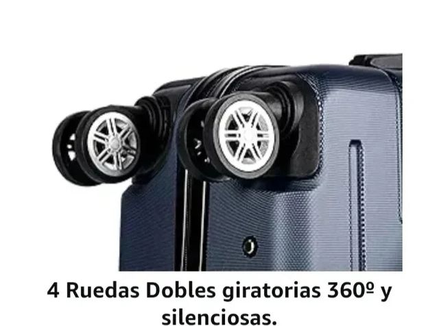 Set de maleta de cabina 37 litros y neceser