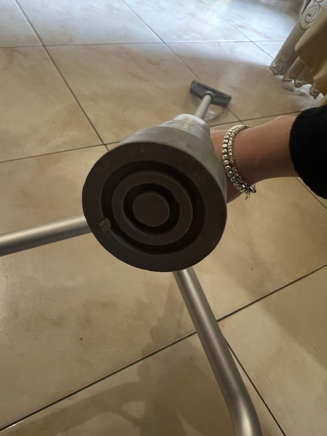 TRIPODE in alluminio con manico chiuso