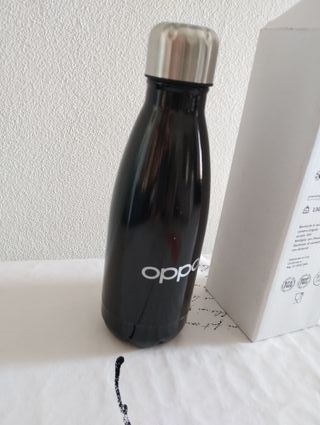 oppo - borraccia in acciaio + Portach. Apri bott.