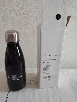 oppo - borraccia in acciaio + Portach. Apri bott.