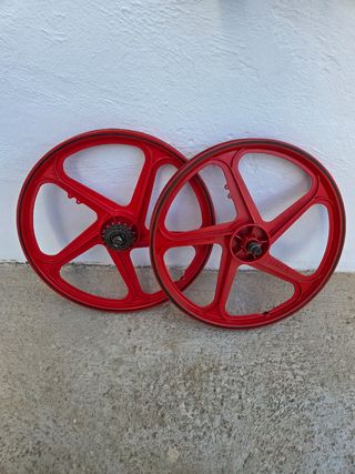Llantas palos bicicleta 20 pulgadas 