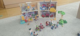 Casa maletín de playmobil