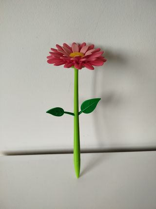 Bolígrafo flor