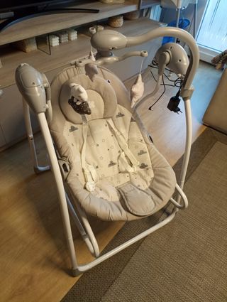 Hamaca mecedora eléctrica