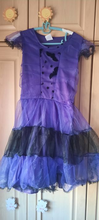 Disfraz niña murciélago talla 11-14
