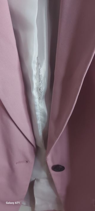 Traje chaqueta y pantalón Zara