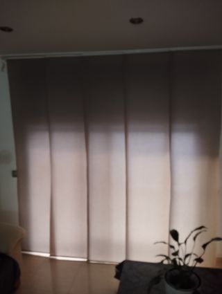 Cortina panel japonés