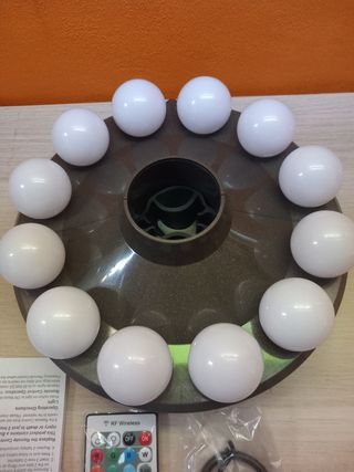 Luci LED con telecomando nuovo multicolor