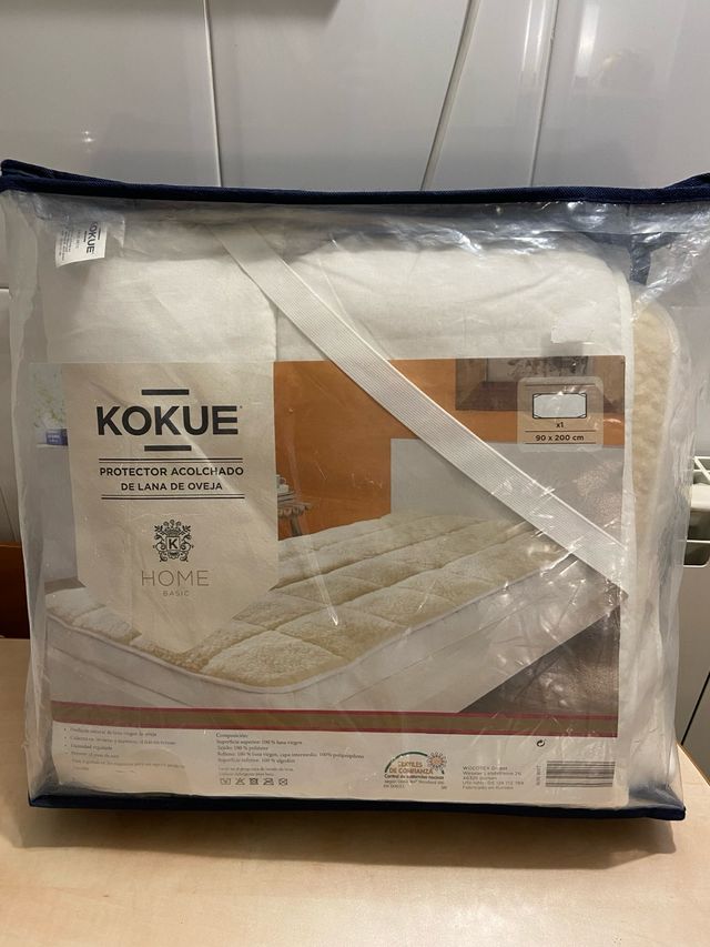 Protector de colchon lana nuevo.