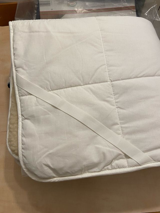 Protector de colchon lana nuevo.