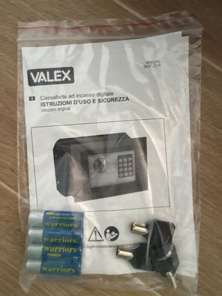 Cassaforte ad incasso digitale valex