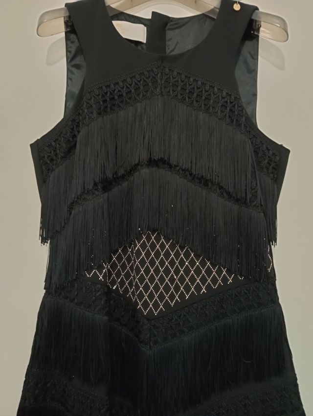 Abito Elisabetta Franchi frange