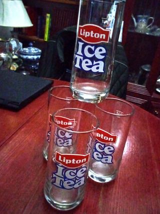 Vasos de cristal vintage