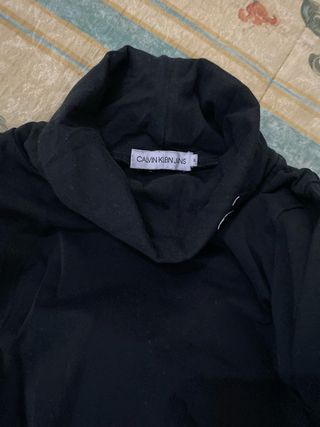 Lupetto calvin klein piu salopette jeans