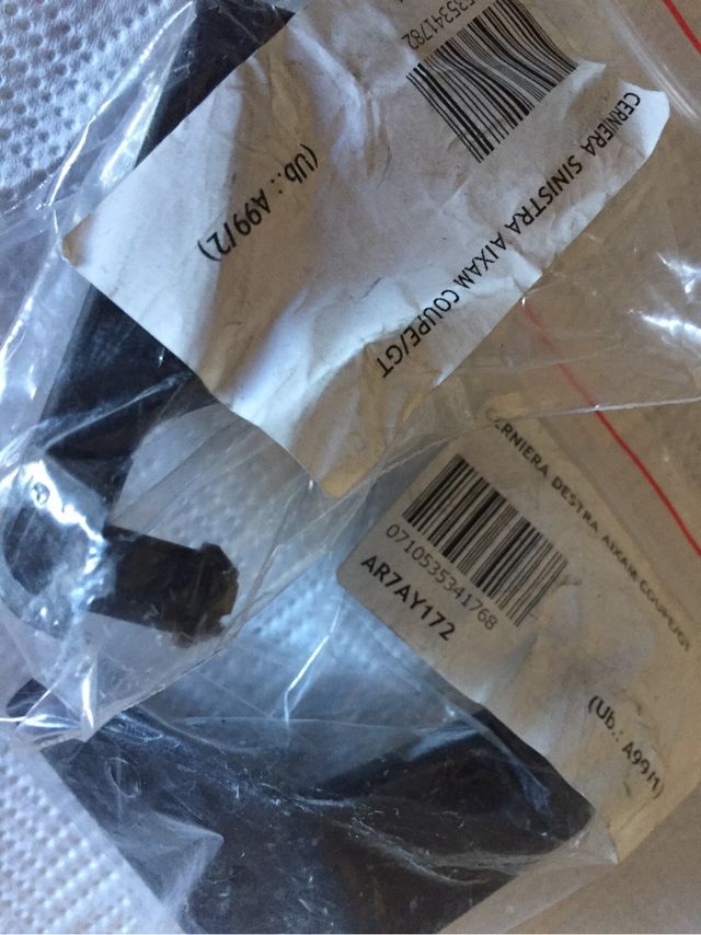 Coppia di cerniera aiarmax coope