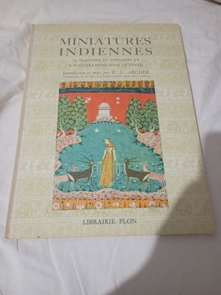Libro miniaturas indiennes