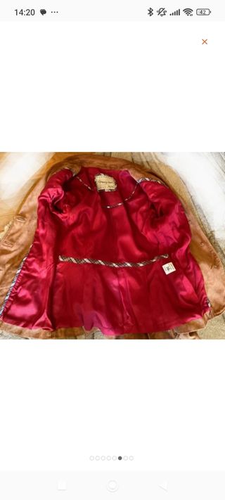 Chaqueta de Ante Preppy 