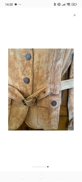 Chaqueta de Ante Preppy 