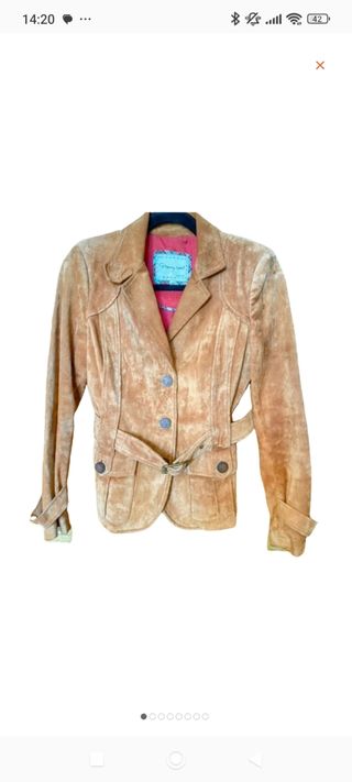 Chaqueta de Ante Preppy 