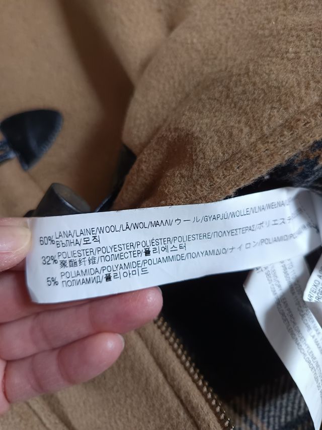 Trenca de paño niño