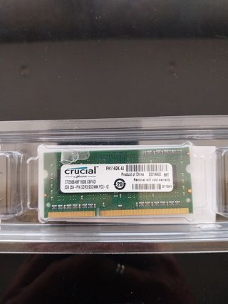 Memoria portatil DDR3 2gb