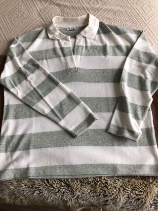 Jersey polo rayas Stradivarius