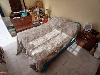 Colcha Matrimonio blanca y verde, 18 eur