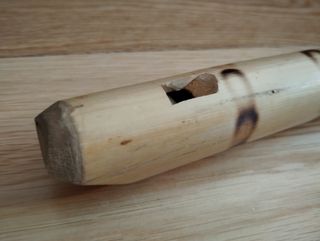Flauta de bambú andina