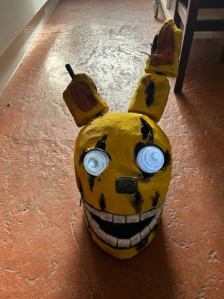 Disfraz máscara springtrap FNAF