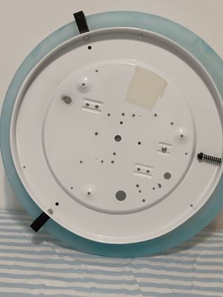 Plafoniera soffitto in vetro satinato