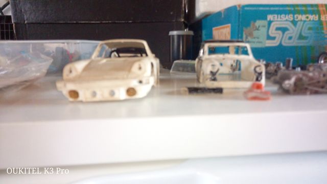 Lote piezas coches scalextric