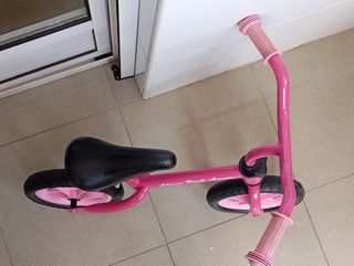 Bicicleta equilibrio, sin pedales