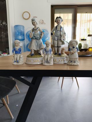Set de Figuras de porcelana