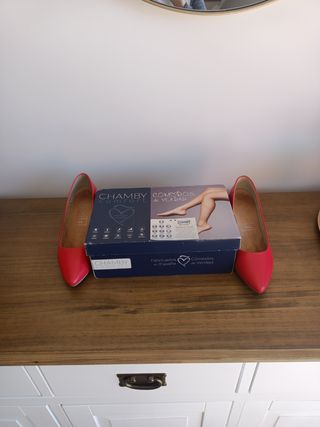 Zapatos corte salón piel