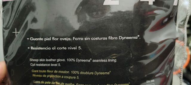 Guantes piel anticorte nivel 5