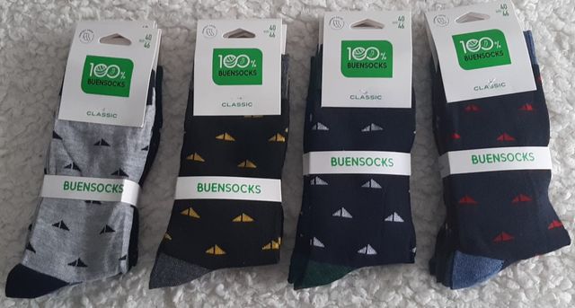 12 PAIA DI CALZINI DA UOMO IN COTONE 40-46