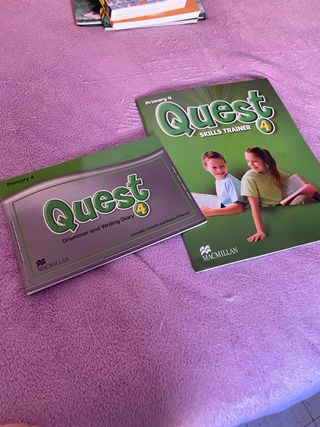 Quest Level 4 Skills Trainer y Grammar Diary