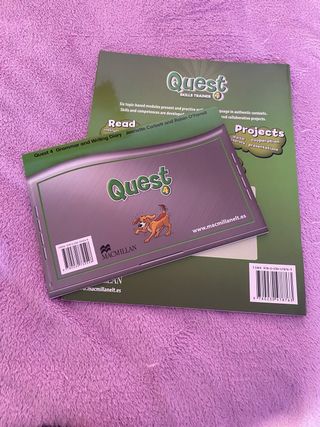 Quest Level 4 Skills Trainer y Grammar Diary